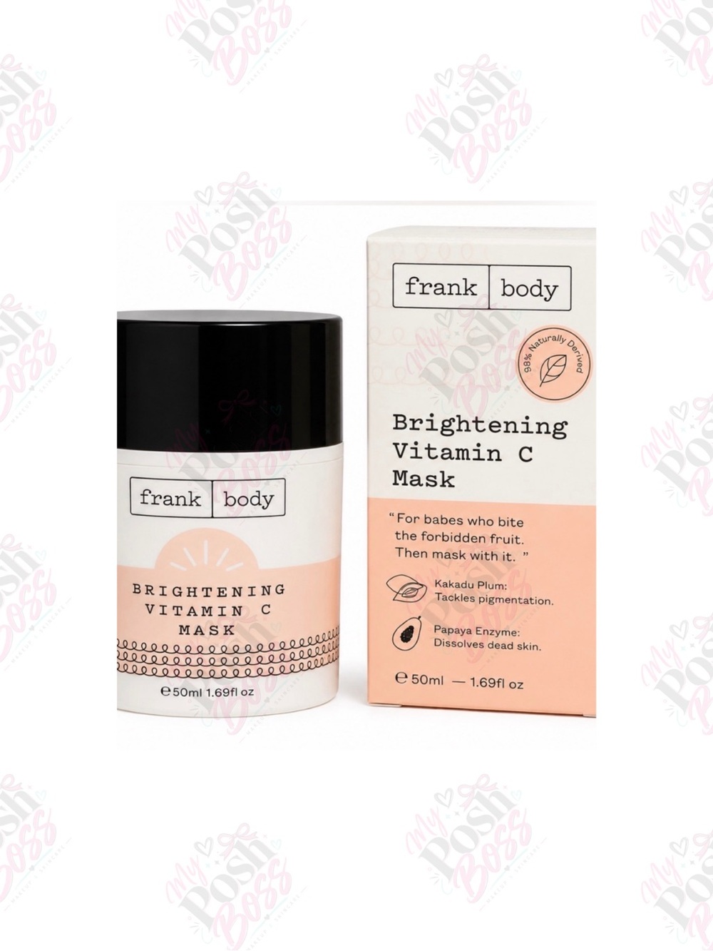 3/$30 Frank Body - Brightening Vitamin C Mask - BNIB